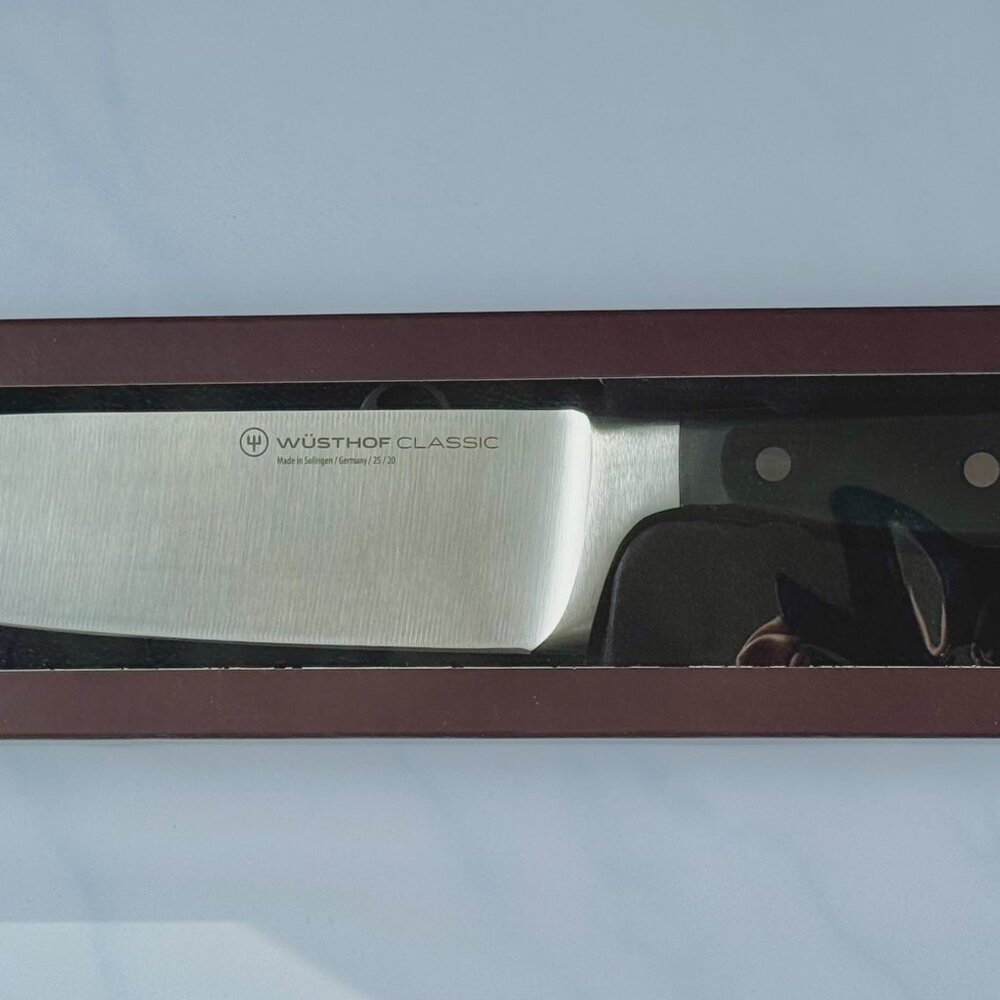 Wusthof Classic 8"‎ Chef's Knife Black Butcher Cook's